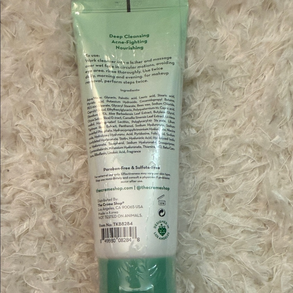 The crème shop Double Cleanse Daily Cleanser + Makeup Remover - - Picture 2 of 2